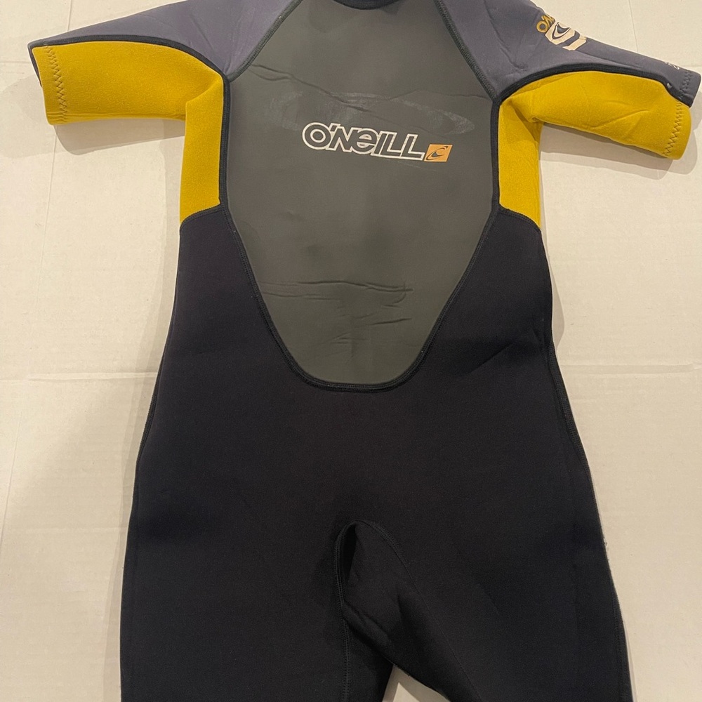 O’Neil  - Black and Yellow deep water wetsuit